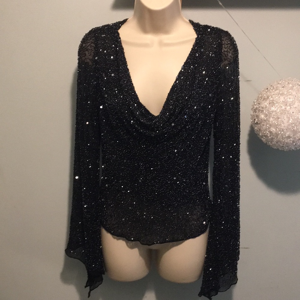 Gorgeouse beaded top from scala